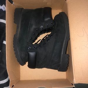 Timberland black boots
